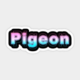 Pigeon Sticker